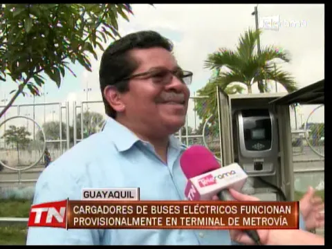 Cargadores de buses eléctricos funcionan provisionalmente en terminal de Metrovía