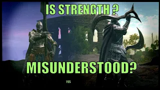 Elden Ring What players get wrong about Strength
