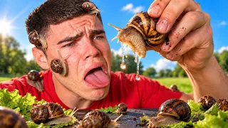 JE ME FAIS ENVAHIR D’ESCARGOTS (J’EN MANGE UN)