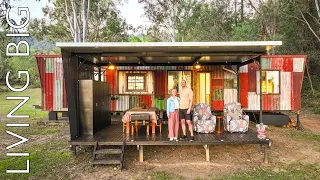 This Hodgepodge Tiny House is a Little Mansion (On a Budget!)