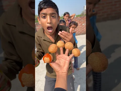 Pani puri family challenge #shorts
