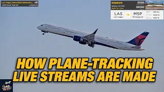 How plane-tracking live streams are made