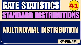 Multinomial distribution Solved examples ONE SHOT GATE STATISTICS Statistics by Punam