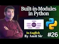Python Built in Modules with Example Python Tutorial for Beginners Codetpoint