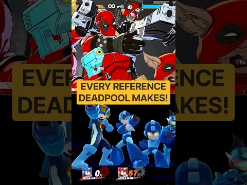 EVERY REFERENCE Deadpool Makes in Marvel Tokon! #Shorts #Marvel #MarvelTokon #deadpoool