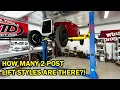 What Type of 2-Post Lift Do You Need RTD Shows You the Differences and Benefits