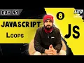 JavaScript Loops Full Stack Web Development 2024