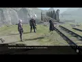 NieR Replicant - Let s Play Part 40 Route C The Junk Heap Key Fragment