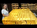 How 97 Gold Bars are made for 1 400 000 each - Inside US Gold Factory How Gold is formed