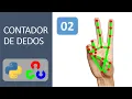 Contando Dedos com Python Opencv e Mediapipe Hands Tutorial