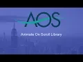Animate On Scroll Library Tutorials DevCoder