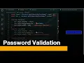 ASMR Coding Animated Password Field Validation JS