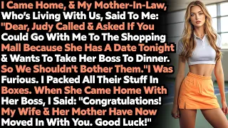 Cheating Wife Brought Her AP To Family Dinned & Informed He Would Live With Us. Audio Revenge Story