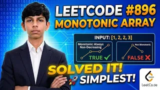 LeetCode Monotonic Array Easy Array Checking Approach in C