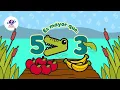 Kiko el Cocodrilo Aprende Mayor que Menor que e Igual de Forma Divertida