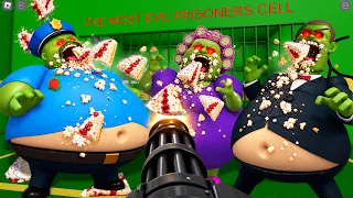 NEW UPDATE! ESCAPE ZOMBIE BARRY'S PRISON RUN Cake - Zooka Challenge! New Scary Obby (#Roblox)