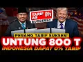 Lagu GOKIL! Deal Tarif 0% AS–Indonesia RESMI!! Malaysia Sampai Gigit Jari?