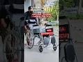 kursi roda 3in1 gea go-608gcu bisa jadi wheelchair, rebahan dan toilet bab ⁉️ #mobility #wheelchair