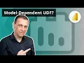 Model-dependent and model-independent user-defined functions in DAX