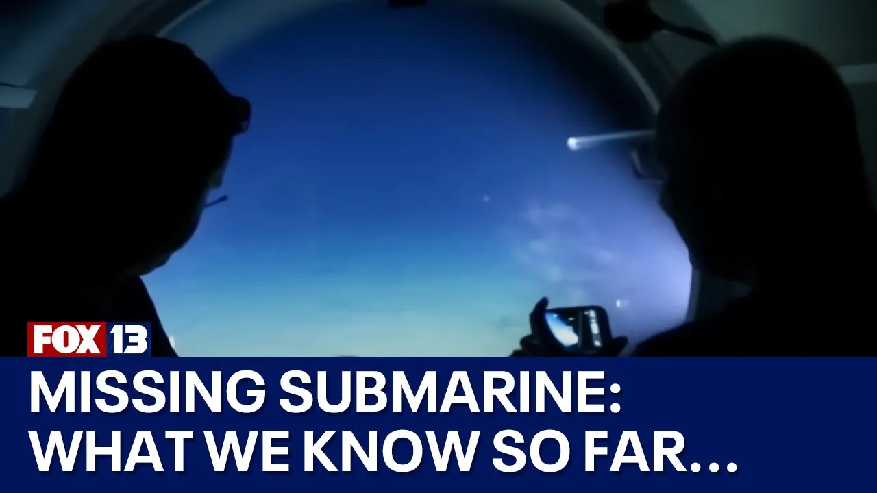 What we know so far about the missing OceanGate submarine looking at Titanic wreckage
