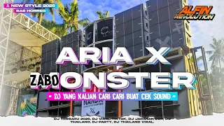 dj aria x monster yang kalian cari cari buat cek sound bass glerr alfin revolution