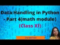 math module - Python