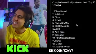 Konvy realizes he s a failed wonderkid after Plaqueboymax becomes a top 5 streamer in 2026