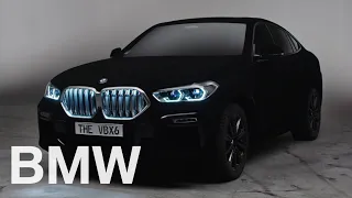 The All New BMW X6 Series In Vantablack 