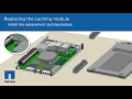 Replacing the caching module in FAS2600 systems