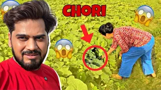 पूनम ने की सब्जीयों की चोरी 🍅🥒🥕 😎 || Poonam & Abhi