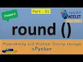 Python round function with examples