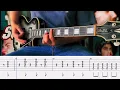 Sum 41- In Too Deep Cover (Guitar Tabs On Screen)