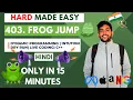 403 Frog Jump Leetcode Hard C Dsa buddy Easiest Explanation