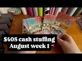 405 Cash Stuffing August W1 2026 Budget with Vee Australian Cash Budgeting