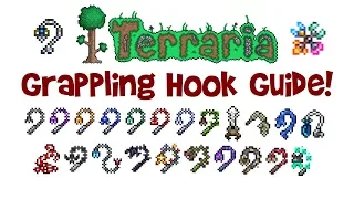 Terraria Hook Guide Crafting Comparison of ALL Grappling Hooks Best etc