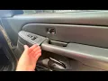 1999 - 2006 Chevy Silverado GMC Sierra Door Panel Armrest Removal and Replacement