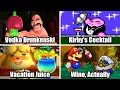 These Nintendo Games Actually Show Alcohol and Drunk Characters