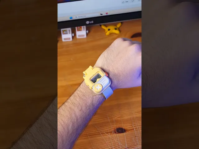Mochii 3D printed watch based on the casio F-91W-1 video thumbnail