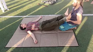 آموزش ماساژ تای یوگا 