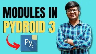Modules In Pydroid 3 Application Pydroid 3 Tutorial Python Tutorial