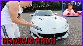 vanimy reakcija na bakin ferrari