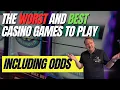 The BEST and WORST Casino Games To Play Ranked By Odds