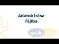 11 2 Adatok irasa fajlba Fajlkezeles Python nyelven