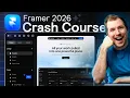 Framer Crash Course 2026 for Beginners
