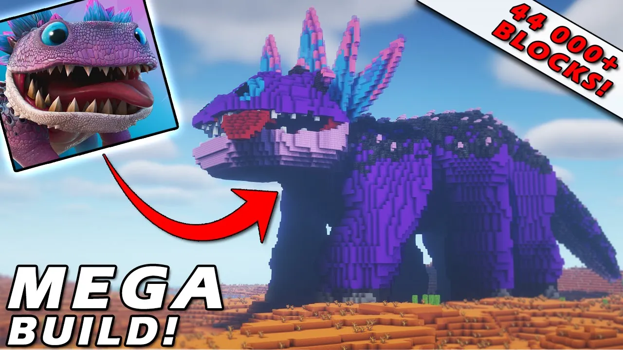 MINECRAFT: How to Build KLOMBO (MEGA BUILD TIMELAPSE)