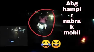 kelakuan abg zaman now kimichil hampir nabrak siteteh cantik purwakarta 
