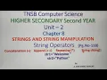 String Operators Part 3 in Tamil Chapter 8 Unit 2 A Jaya Mabel