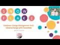 Database Change Management Tool SchemaChange with Snowflake Hands on Rajiv Gupta Learn Everyday