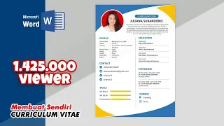 resume design tutorial in microsoft word cv designing