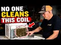 You cleaned the outside coil but did you clean THIS ONE